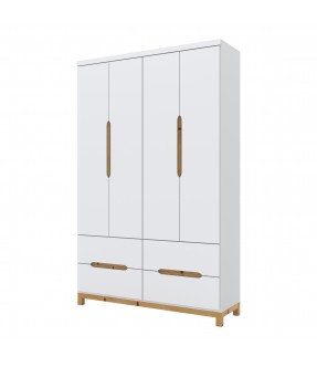 ARMOIRE ALEGRIA REF I116-05 (3PC) 4 PTS WHITE HP